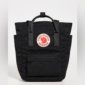 Kånken Fjällräven Tote Backpack Black